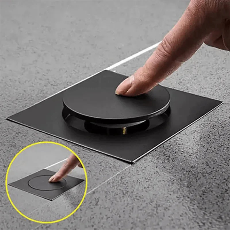Bounce press floor drain strainer - Prozone