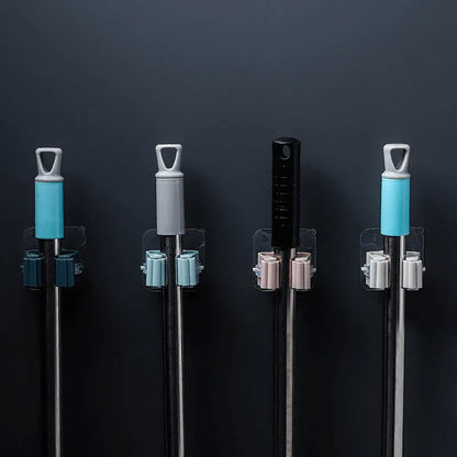 Wall mount broom holder - Prozone