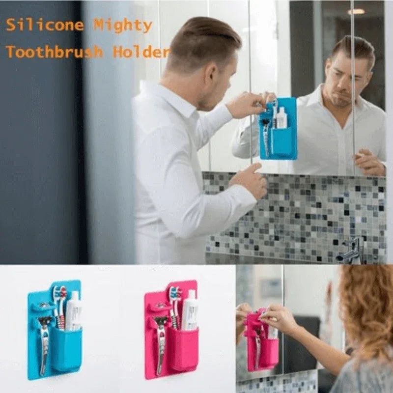 Waterproof silicone mighty toothbrush holder - Prozone