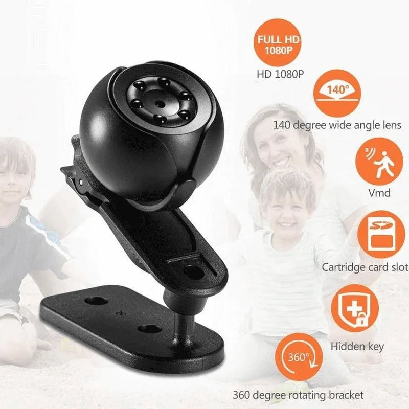 Sq6 mini surveillance camera 1080p night vision - Prozone