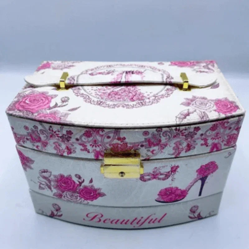 jewelry organizer box with mirror - Prozone