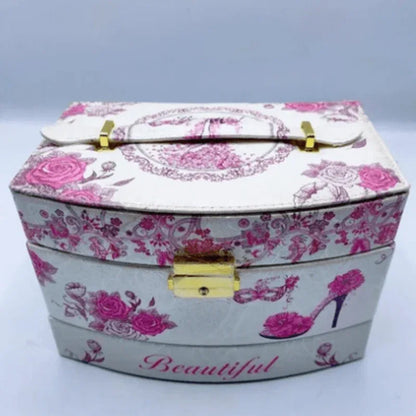 jewelry organizer box with mirror - Prozone