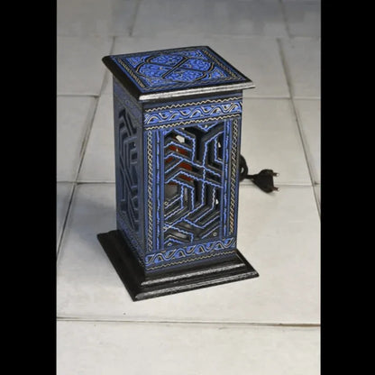Decorative wooden lamp rustic - Prozone