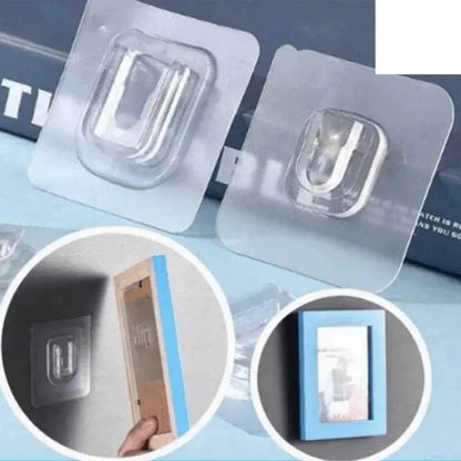 2pcs double sided adhesive wall hooks - Prozone