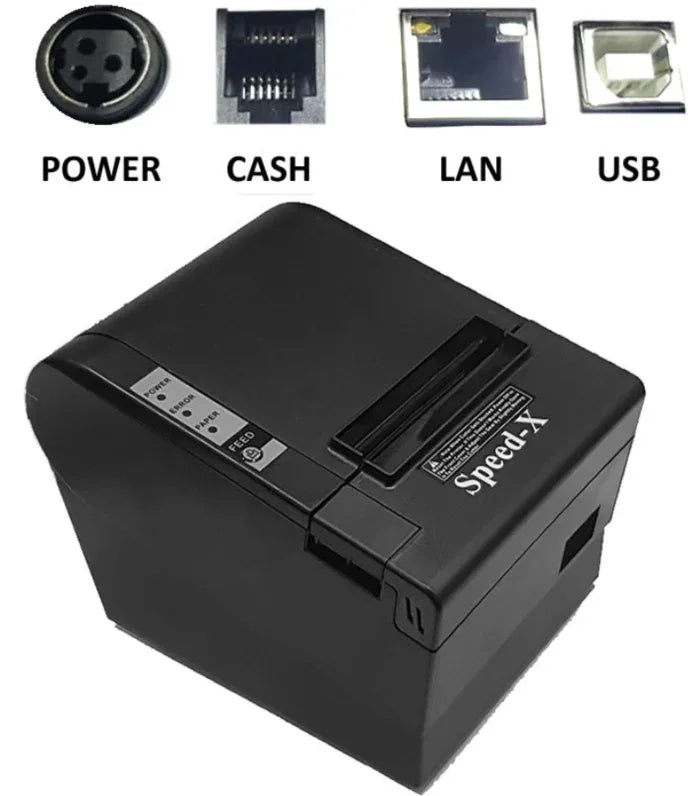 Speed-x 200 plus thermal receipt printer usb+lan - Prozone