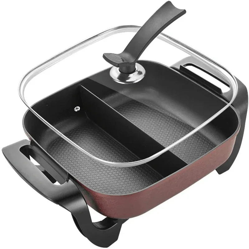 Non stick electric skillet 2 portion design - Prozone