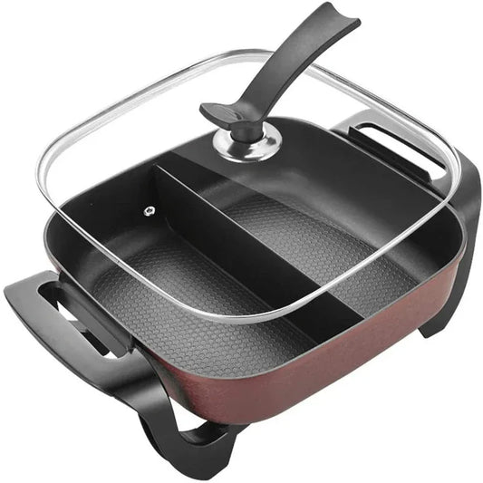 Non stick electric skillet 2 portion design - Prozone