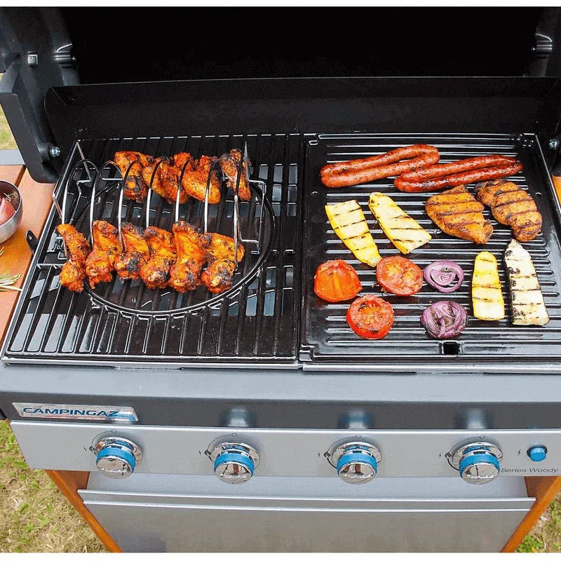 Cooking premium grill basket and stand - Prozone