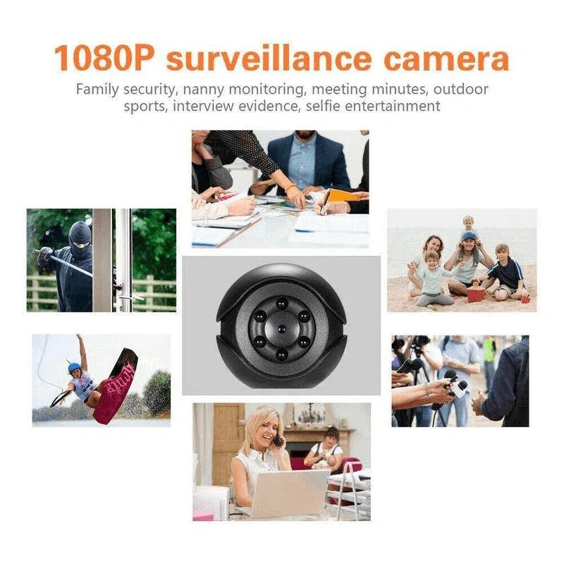 Sq6 mini surveillance camera 1080p night vision - Prozone
