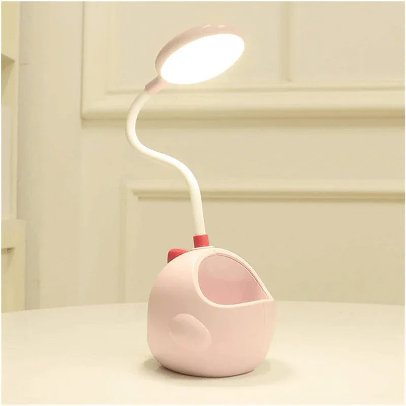 Cute flexible desk lamp with pen holder - Prozone