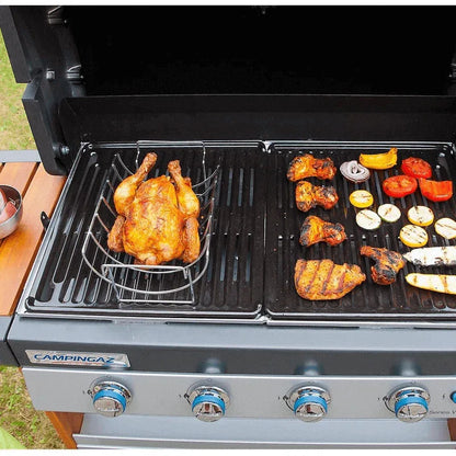 Cooking premium grill basket and stand - Prozone