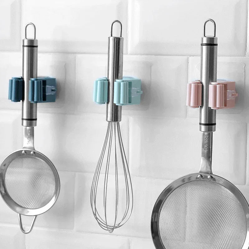 Wall mount broom holder - Prozone