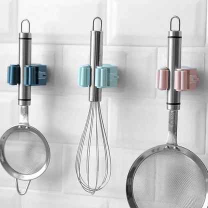 Wall mount broom holder - Prozone