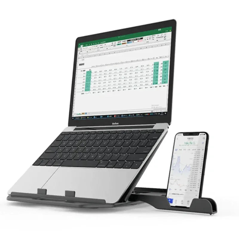 Rotatable laptop stand with phone holder - Prozone