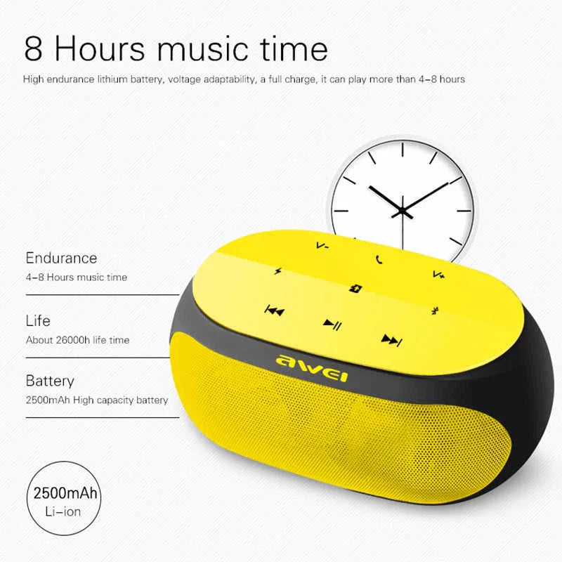 Awei y200 powerful subwoofer bluetooth 3.0 speaker - Prozone