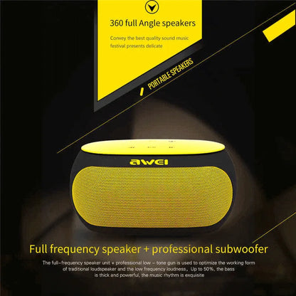 Awei y200 powerful subwoofer bluetooth 3.0 speaker - Prozone