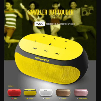 Awei y200 powerful subwoofer bluetooth 3.0 speaker - Prozone