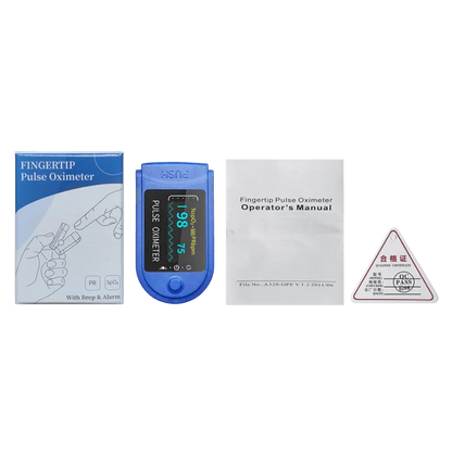 Finger pulse oximeter with led display - Prozone