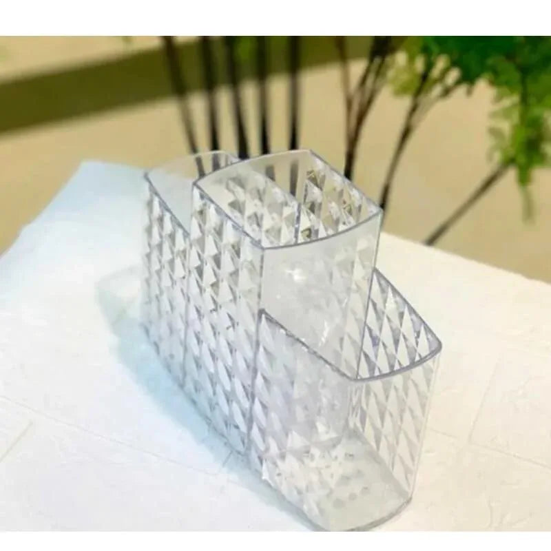 Acrylic diamond cut makeup organizer - Prozone