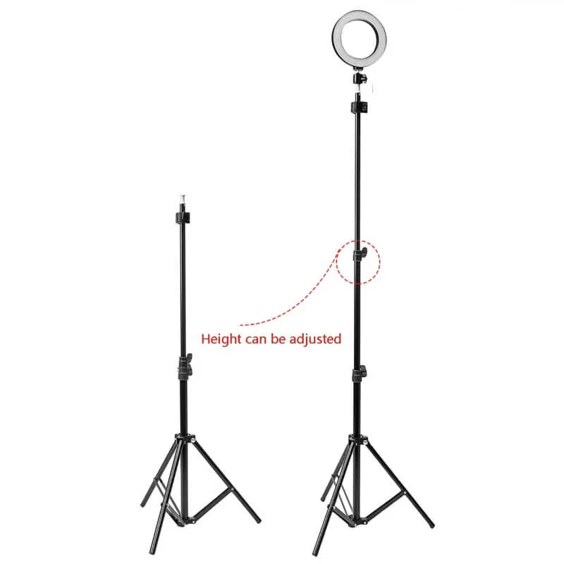 Flash ring light stand 2.1m - Prozone