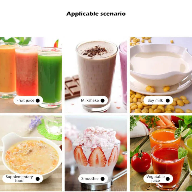 6 blade 400ml mini juicer rechargeable electric fruit juicer - Prozone