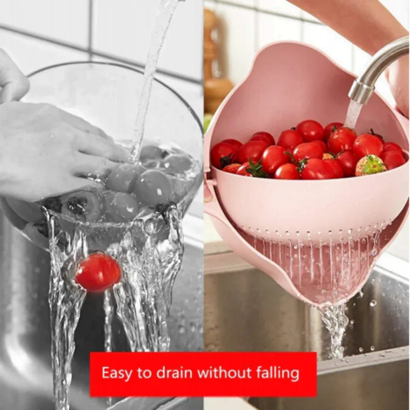 Rotatable double layer drain basket(pack of two)    - Prozone