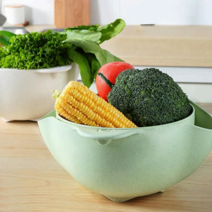 Rotatable double layer drain basket(pack of two)    - Prozone