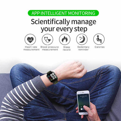 F8 smart health watch heart rate monitor - Prozone