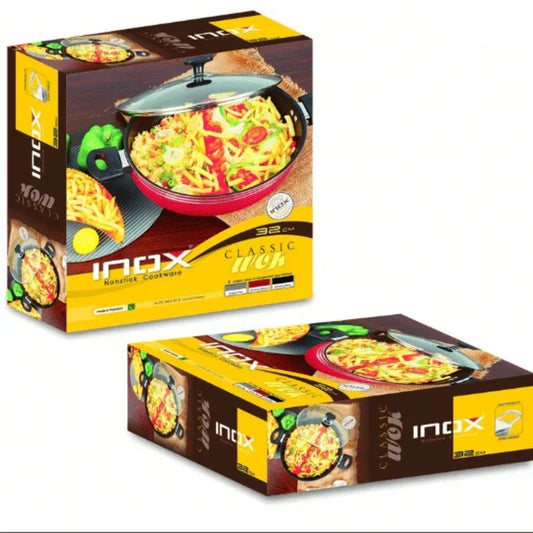Classic wok with glass lid - Prozone
