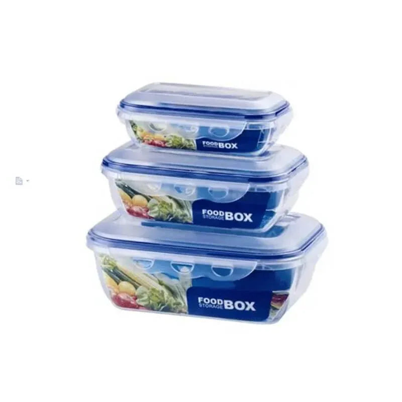 3 pc air tight food storage container - Prozone