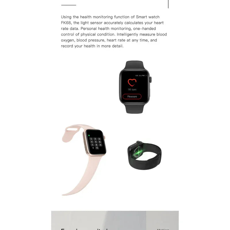 Fk68 bluetooth smart watch - Prozone