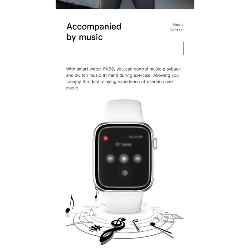 Fk68 bluetooth smart watch - Prozone